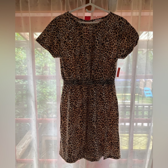 Joe Fresh Animal Print Mini Dress - Picture 1 of 9